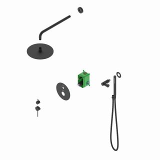 Душевой комплект Timo Saona SX-2369/18SM чёрное золото