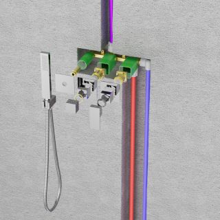 Душевой комплект Timo Selene SX-2129/00SM хром