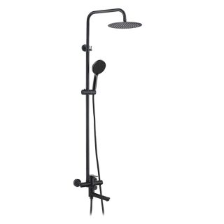 Душевая стойка Frap F24801-6 черный