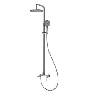 Душевая стойка Gappo G2499-39 оружейная сталь