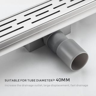 Душевой лоток Gappo G87007-1 70 см сатин