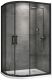Душевой уголок ABBER Schwarzer Diamant AG01180B 100x80см чёрный