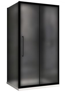 Душевой уголок ABBER Schwarzer Diamant AG30130BMH-S70BM 130x70см чёрный