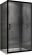 Душевой уголок ABBER Schwarzer Diamant AG30160B-S75B 160x75см чёрный