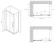 Душевой уголок ABBER Schwarzer Diamant AG30170BMH-S70BM 170x70см чёрный