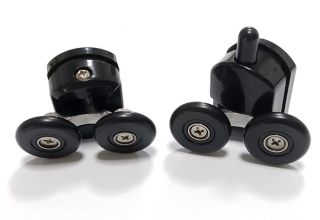 Душевой уголок ABBER Schwarzer Diamant AG30150BMH-S80BM-S80BM 150x80см чёрный