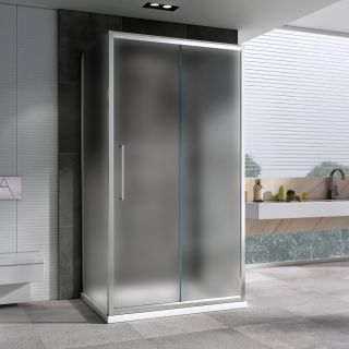 Душевой уголок ABBER Schwarzer Diamant AG30170MH-S60M-S60M 170x60см хром