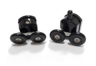 Душевой уголок ABBER Schwarzer Diamant AG30100BH-S60B-S60B 100x60см чёрный