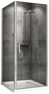 Душевой уголок ABBER Sonnenstrand 60x100см хром AG04060-S100