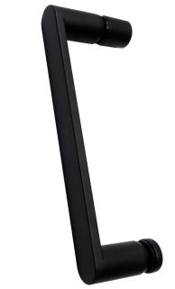 Душевой уголок ABBER Sonnenstrand 90x80см чёрный AG04090B-S80B