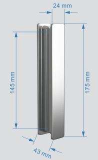 Душевой уголок ABBER Sonnenstrand 90x80см хром AG07090-S80