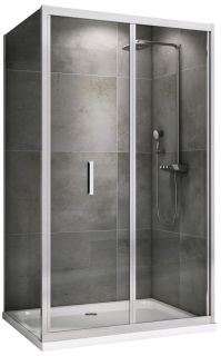 Душевой уголок ABBER Sonnenstrand AG07120-S75 120x75см хром