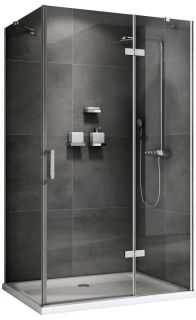 Душевой уголок ABBER Zart 100x90см хром AG08100-S91