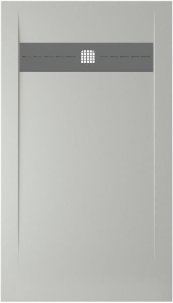 Душевой поддон Allen Brau Infinity 8.21005-PWM 100x80 серый