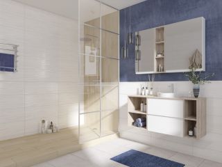 Тумба под раковину Cersanit MODUO SZ-MOD80-BL/Wh 80 см под столешницу