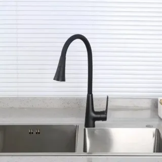 Смеситель для кухни Frap F4471-6 черный