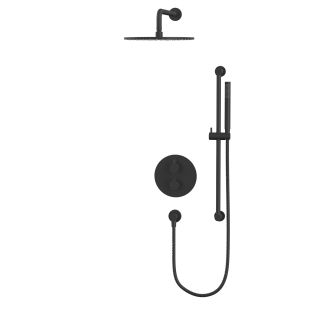 Душевой комплект термостатический WHITECROSS Y YSET09BL чёрный матовый