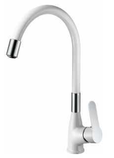 Смеситель для кухни Haiba HB73557-8 белый