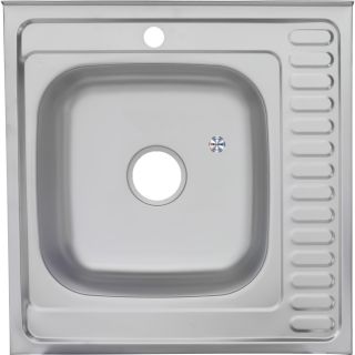 Мойка 6060 L Melana 0,6/160 левая хром