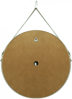 Зеркало с подсветкой Art&Max Milan 80см белый AM-Mil-800-DS-F