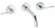 Встраиваемый смеситель для раковины Kludi Nova Fonte Puristic хром 201440515