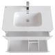 Тумба с раковиной IDDIS Edifice подвесная 80см белый EDI80W0i95K