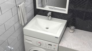 Раковина над стиральной машиной Paulmark Amberg PM750431 60x50см белый
