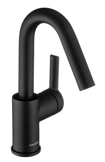 Смеситель для раковины Swedbe Diana 1012B чёрный
