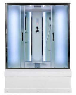 Душевая кабина AvaCan EM4517 с LED-подсветкой 170x90 см