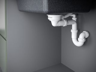 Мойка кухонная Paulmark Stepia PM117551-BLM чёрный металлик