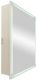 Зеркало-шкаф с подсветкой Art&Max Techno правый 55см белый AM-Tec-550-800-1D-R-DS-F