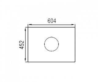 Столешница Акватон Брук 60см 1A204105BC010