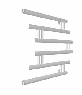 Полотенцесушитель водяной Indigo Zip FZW60-60WM 60x60 см белый матовый