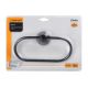 Полотенцедержатель кольцо черный Fixsen Comfort  Black (FX-86011)