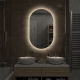 Зеркало с подсветкой Continent Fleur ЗЛП595 с бесконтактным сенсором 65см