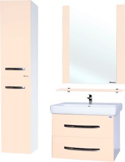 Тумба под раковину Bellezza Рокко 80см бежевый 00000010165