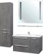 Тумба под раковину Bellezza Луиджи 100см серый 00000007048