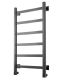 Полотенцесушитель водяной Domoterm Квадро Плюс П6 400x800 чёрный