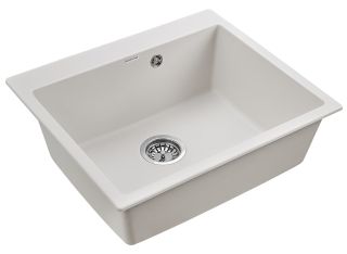 Мойка кухонная Paulmark Kante PM106052-WH белый