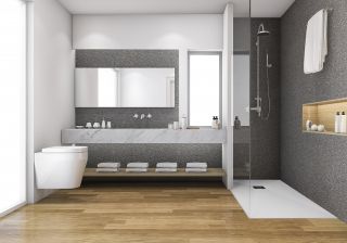 Поддон литьевой Good Door Essentia ГРАФИТ 1000x700 см