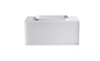 Тумба с раковиной Astra-Form Фрейм 4631177713910 90 см белый матовый