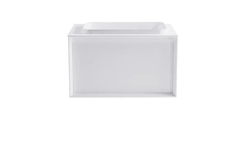 Тумба с раковиной Astra-Form Фрейм 4631177715297 80 см белый матовый