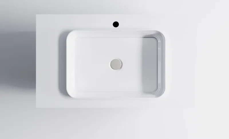 Тумба с раковиной Astra-Form Фрейм 4631177713873 90 см голубой матовый