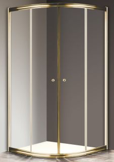 Душевой уголок Cezares GIUBILEO-R-2-90-SCORREVOLE-C-Br