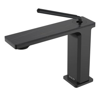 Смеситель для раковины Black&White Gravity 7105MB чёрный матовый