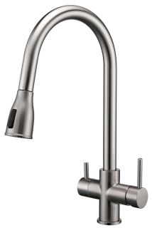 Смеситель для кухни Paulmark Lange La214212-NI никель