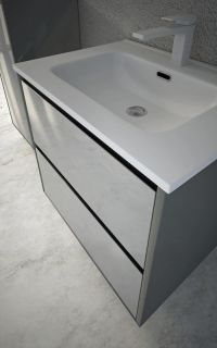 Раковина из искусственного мрамора Cezares Glass 50203