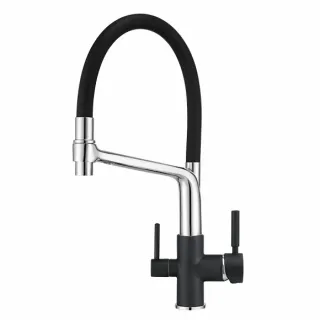 Смеситель для кухни Granula 0083, ШВАРЦ шварц