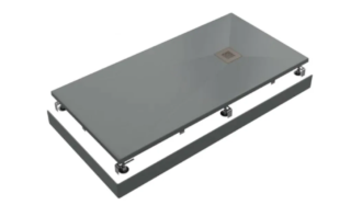 Поддон литьевой Good Door Essentia ГРАФИТ 1400x700 см