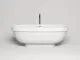 Ванна из искусственного камня Salini Greca S-Stone 103121M 180x80см белый матовый